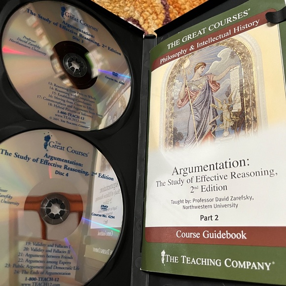 Great Courses DVDs - Argumentation - Picture 10 of 10
